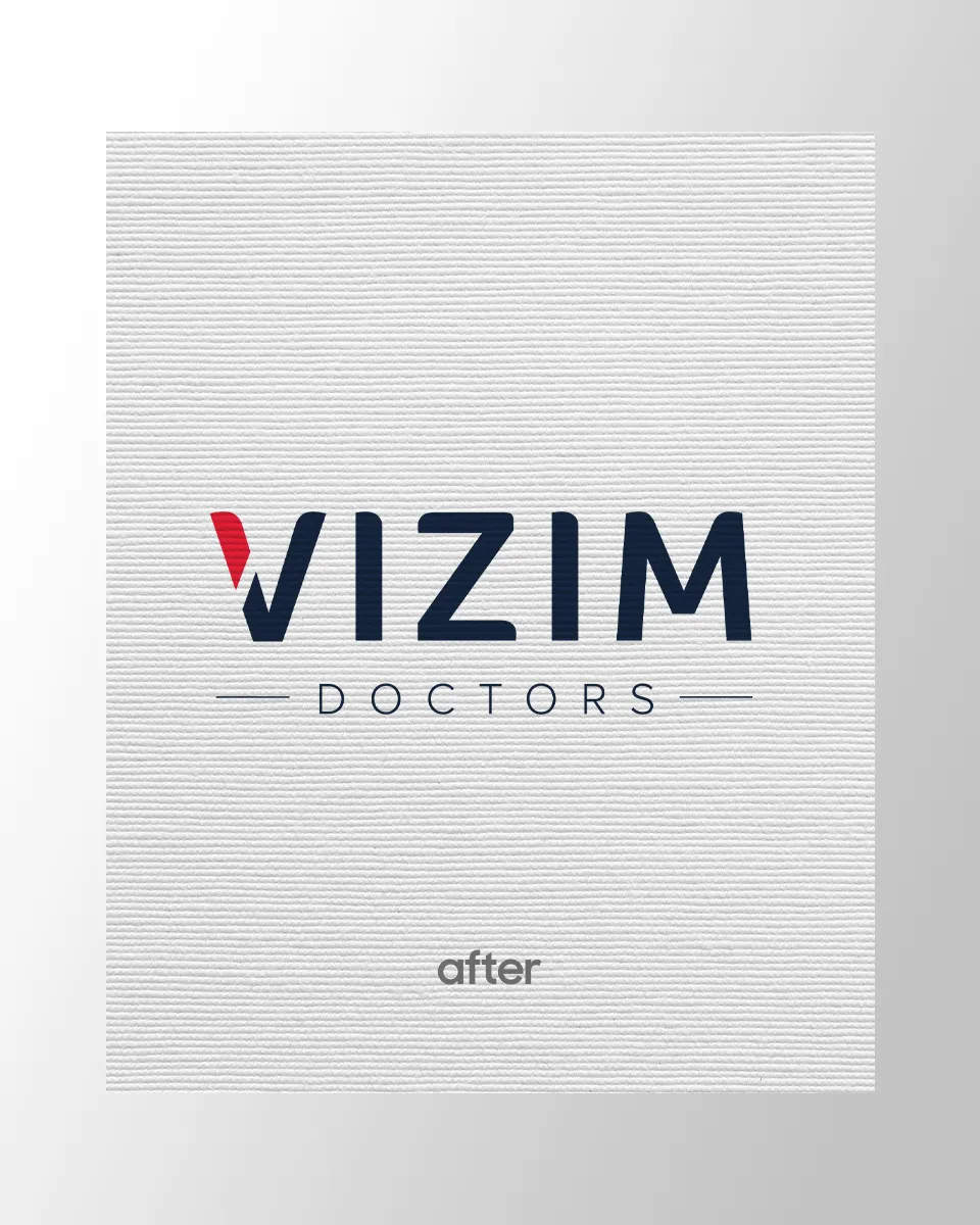 Prikaz novog logotipa Vizim doctors