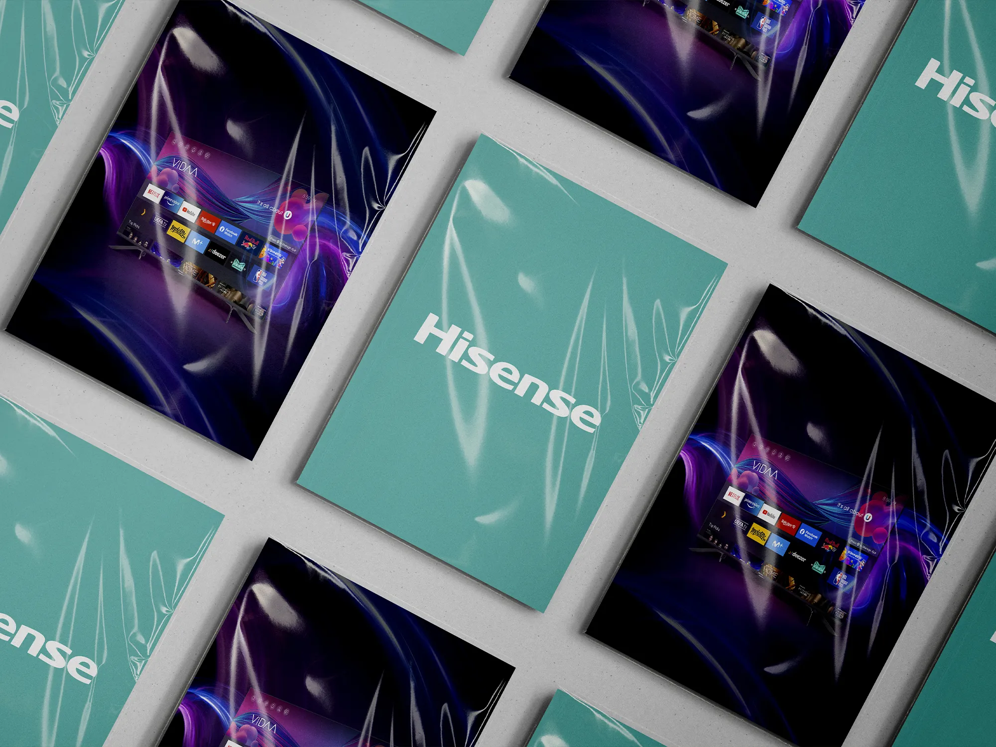 Prikaz Hisense objava za društvene mreže