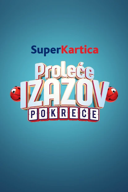 Mobilni telefon na tirkizno plavoj pozadini sa oblačićima i ispisima nagrada, a naslov slike je "Proleće izazov pokreće".